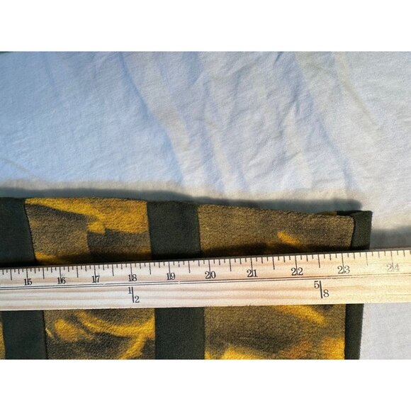 Y2K  EVA GERMAIN PARIS Unique Pattern black elastic High Waisted Skirt France - Picture 12 of 16